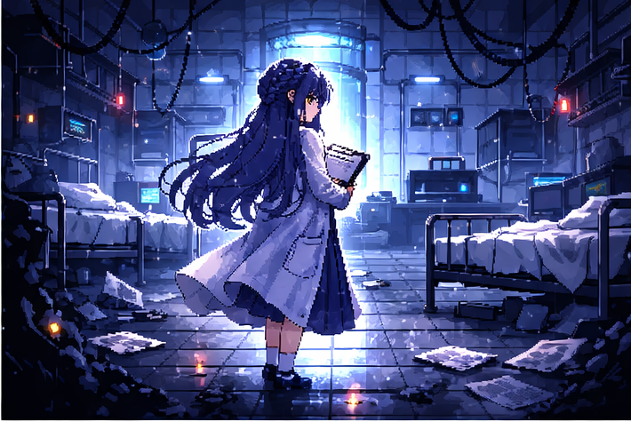 夜の夢研究所からの脱出メインビジュアル