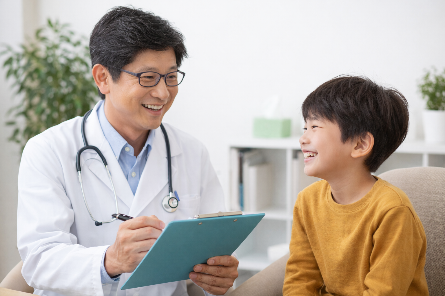 つむぎ心療内科 診察風景